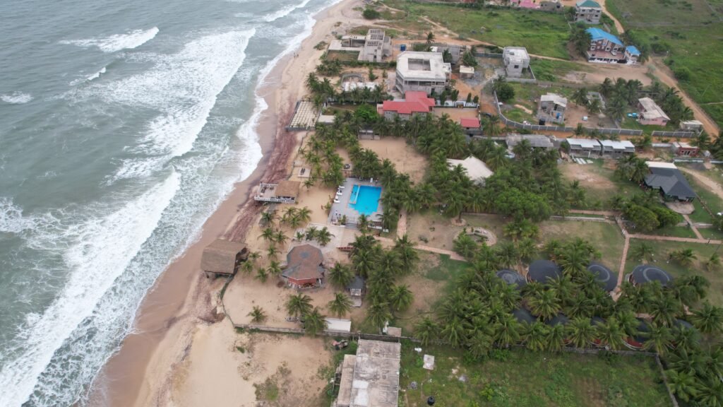 Aerial view of Atlantic Bay Resort